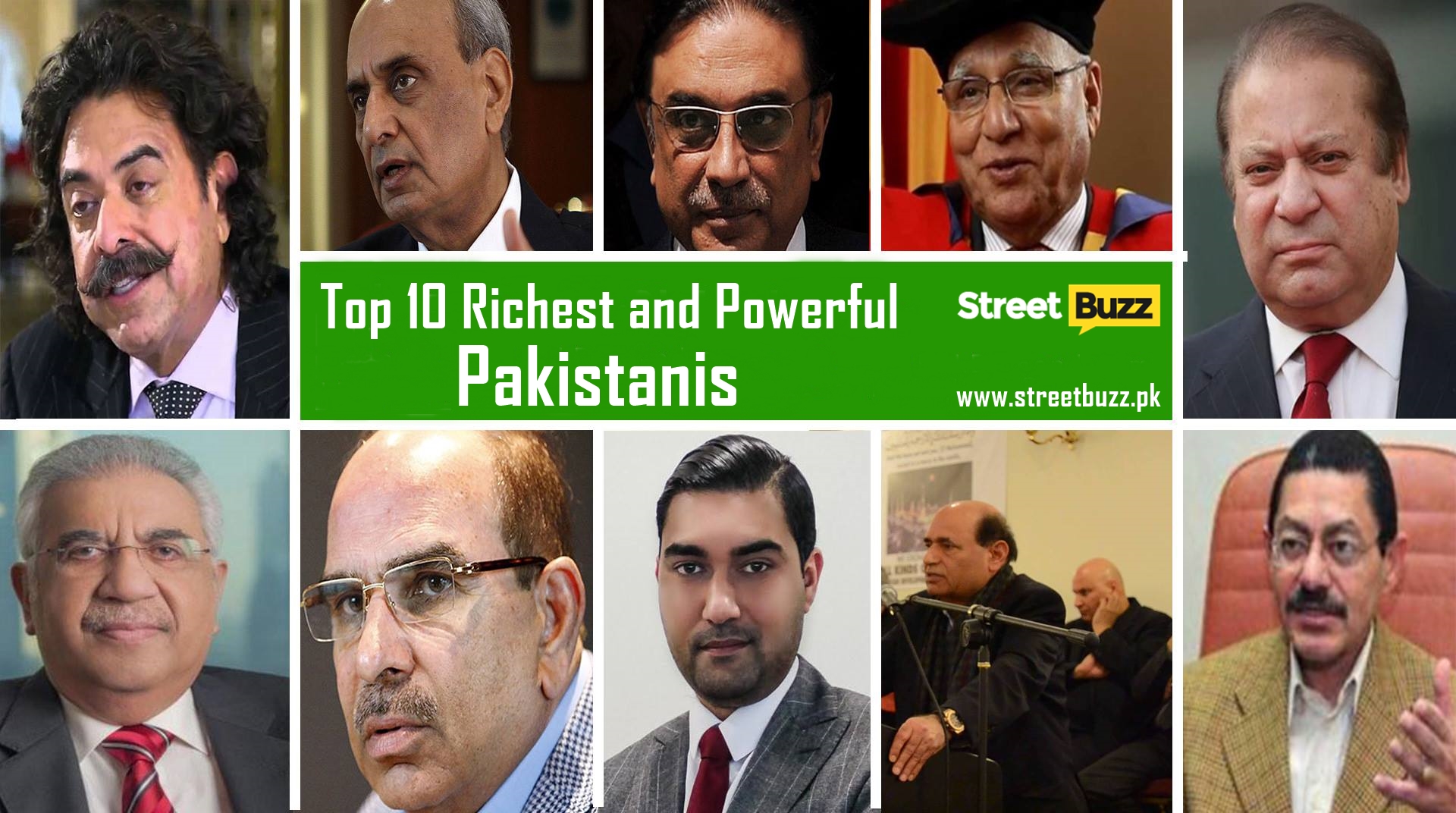 Top 10 Richest and Powerful Pakistanis