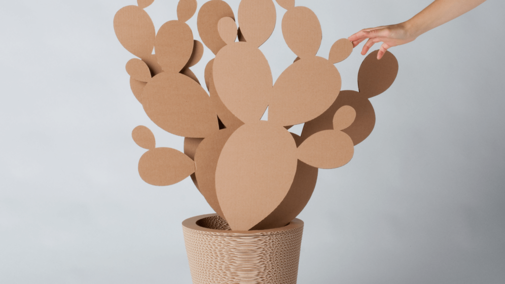 Cardboard Flowers