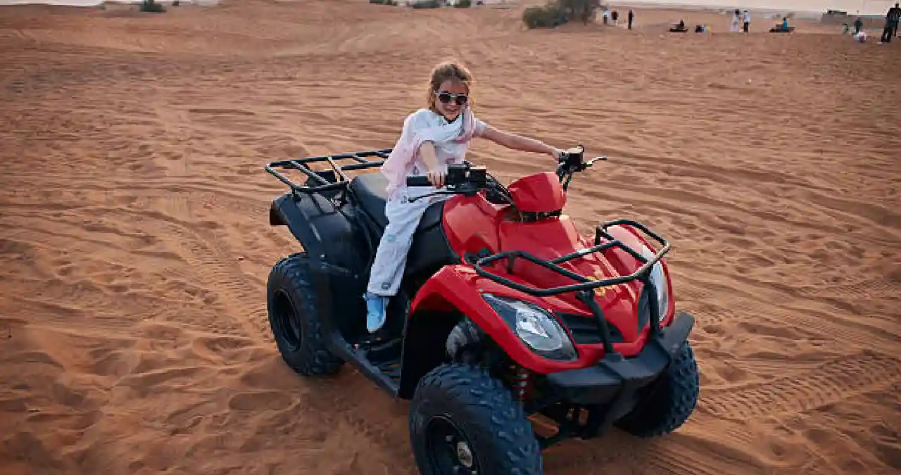Echoes of the Dunes: Ride the Quad Bike in Dubai