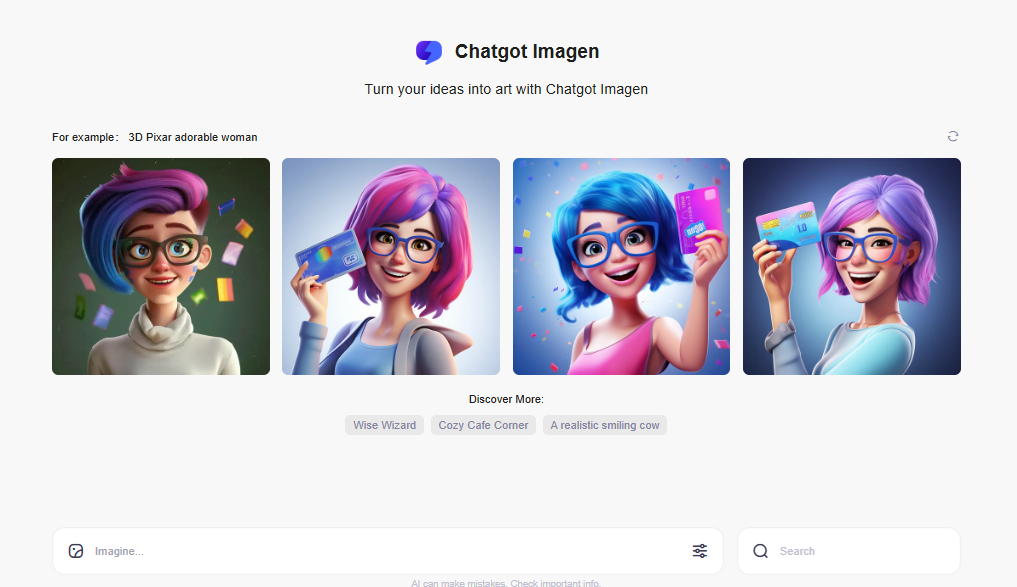Image Generation using Chatgot Images