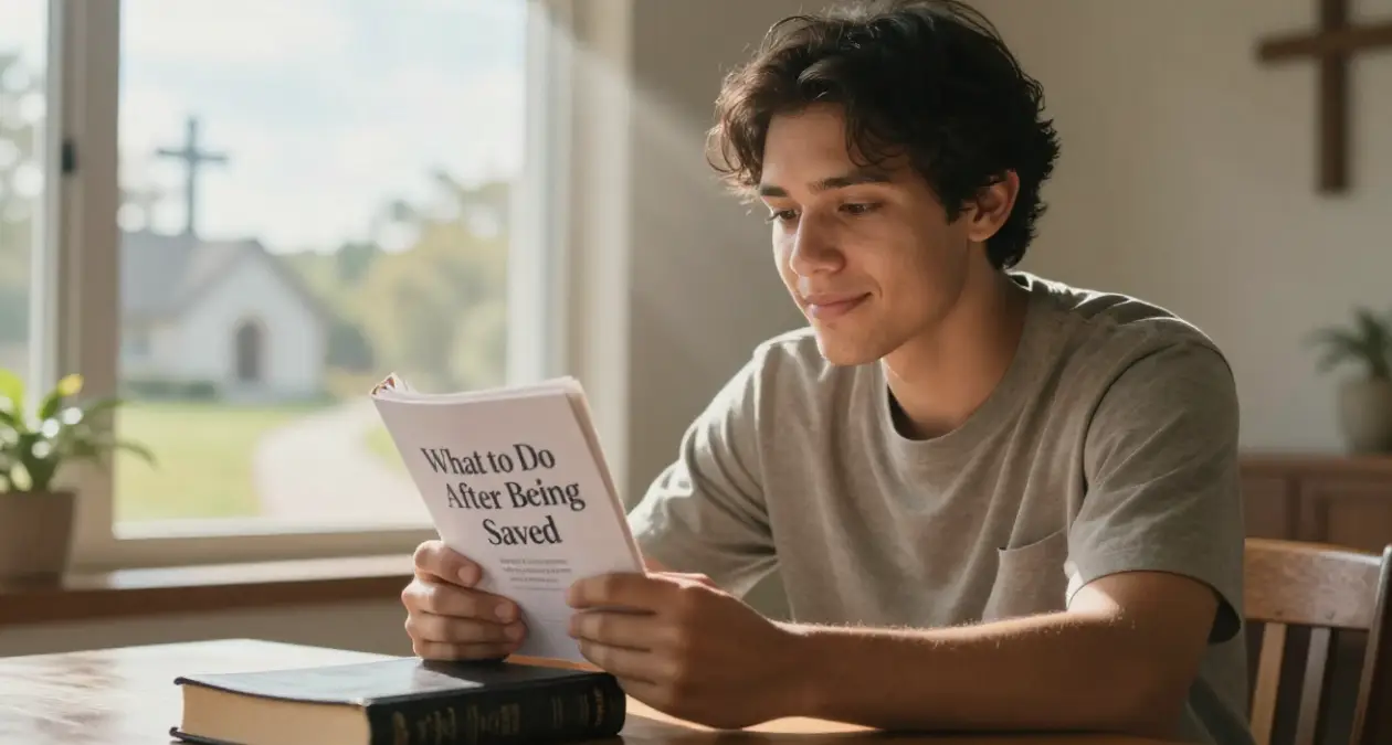 what to do after being saved booklet